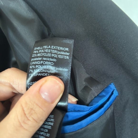 HAGGAR Smart Wash Repreve suit Jacket slim fit 38s - Picture 7 of 15